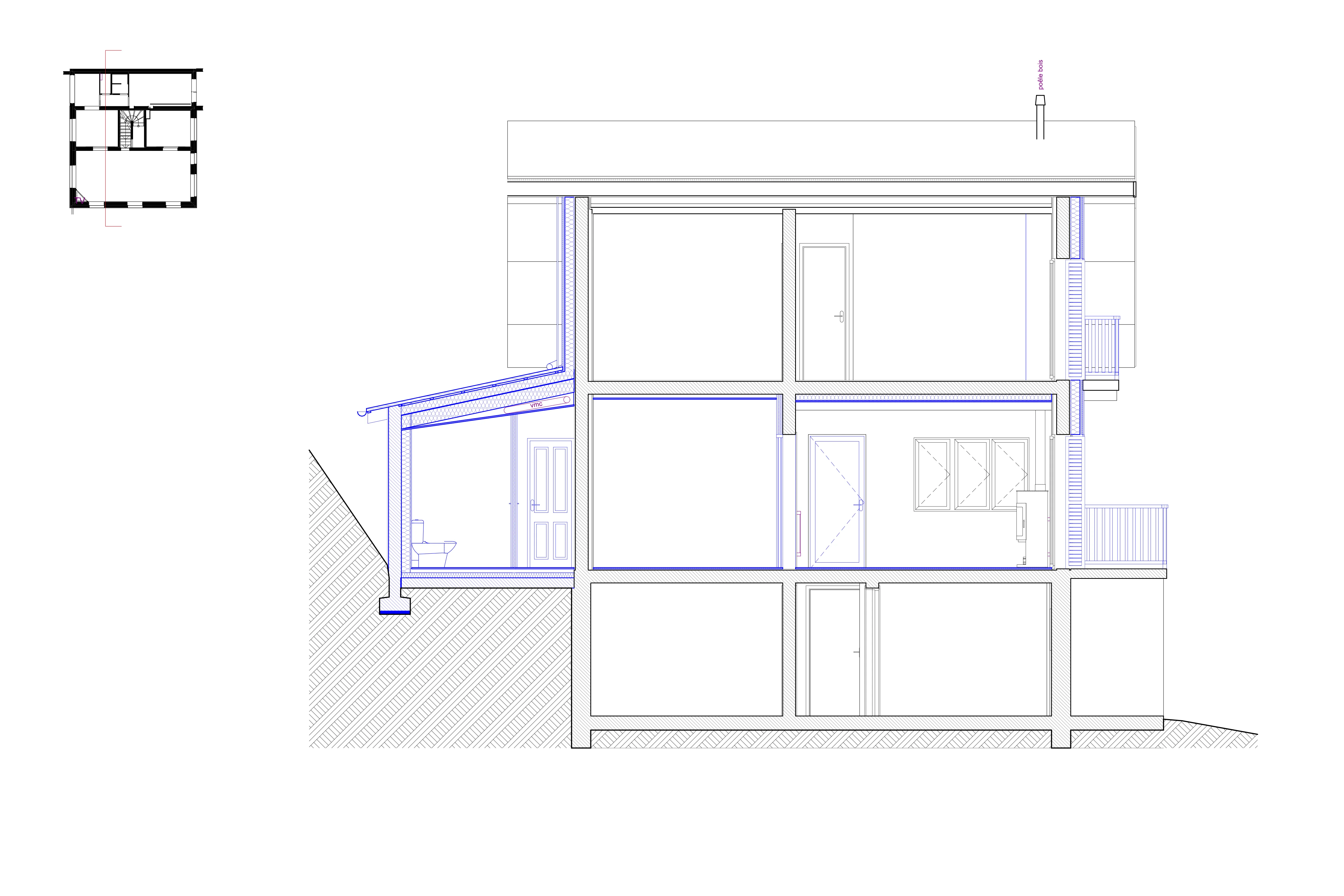 Rénovation et extension d’un chalet de montagne - Plan 7
